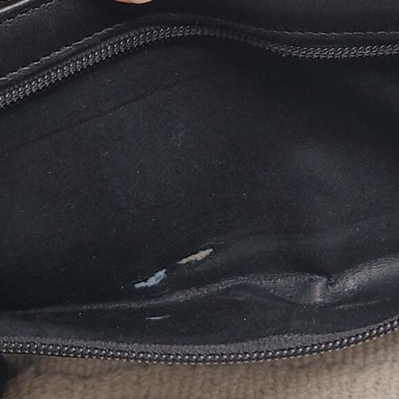 Tumi Black Leather Wristlet Wallet - Picture 7 of 7